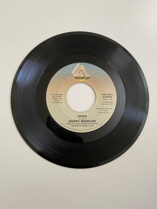 Barry Manilow - Ships | 45 The Vintedge Co.