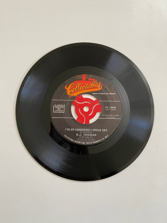 B.J. Thomas - Raindrops Keep Fallin' On My Head | 45 The Vintedge Co.