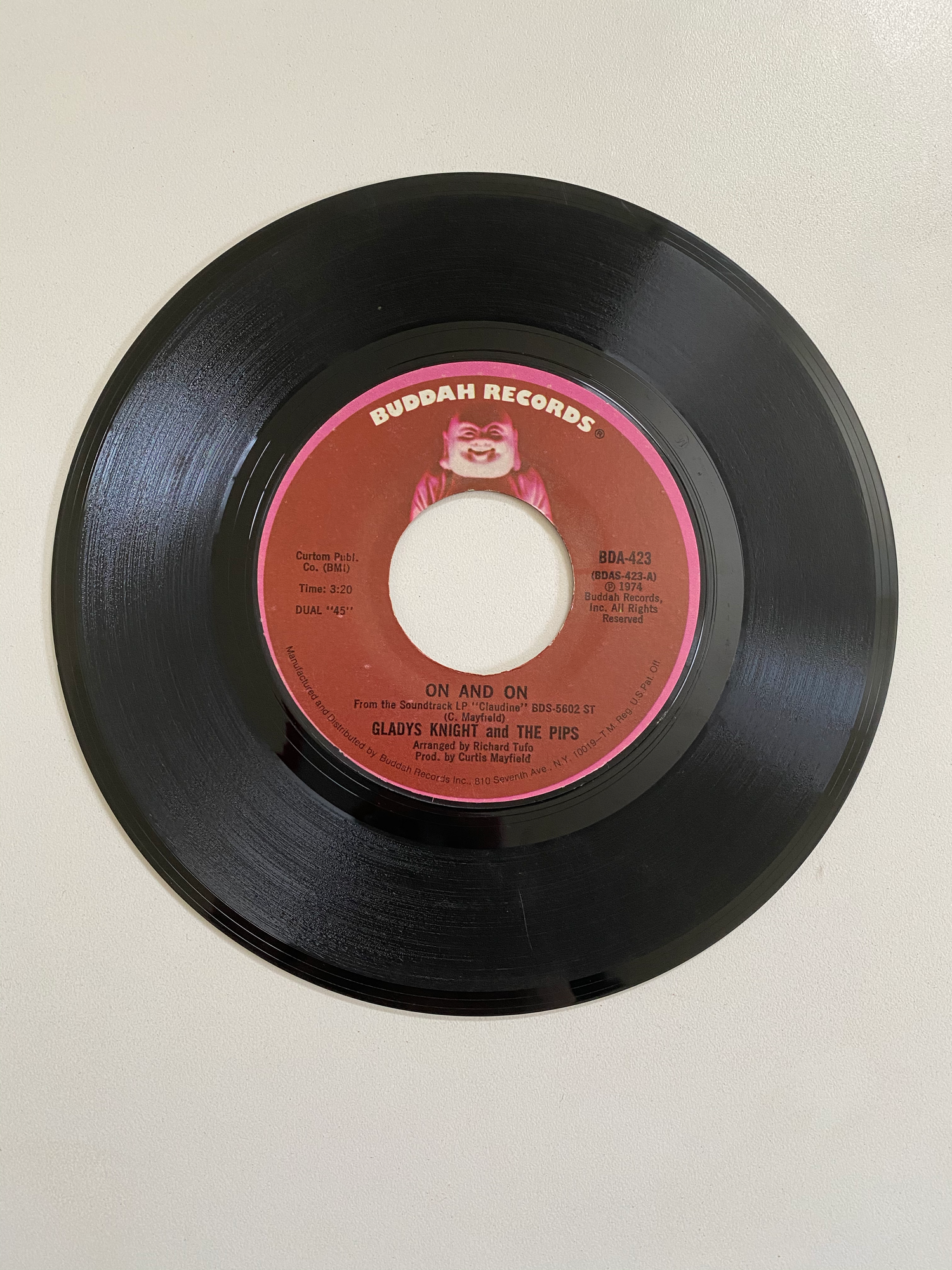 Gladys Knight and The Pips - On and On | 45 The Vintedge Co.
