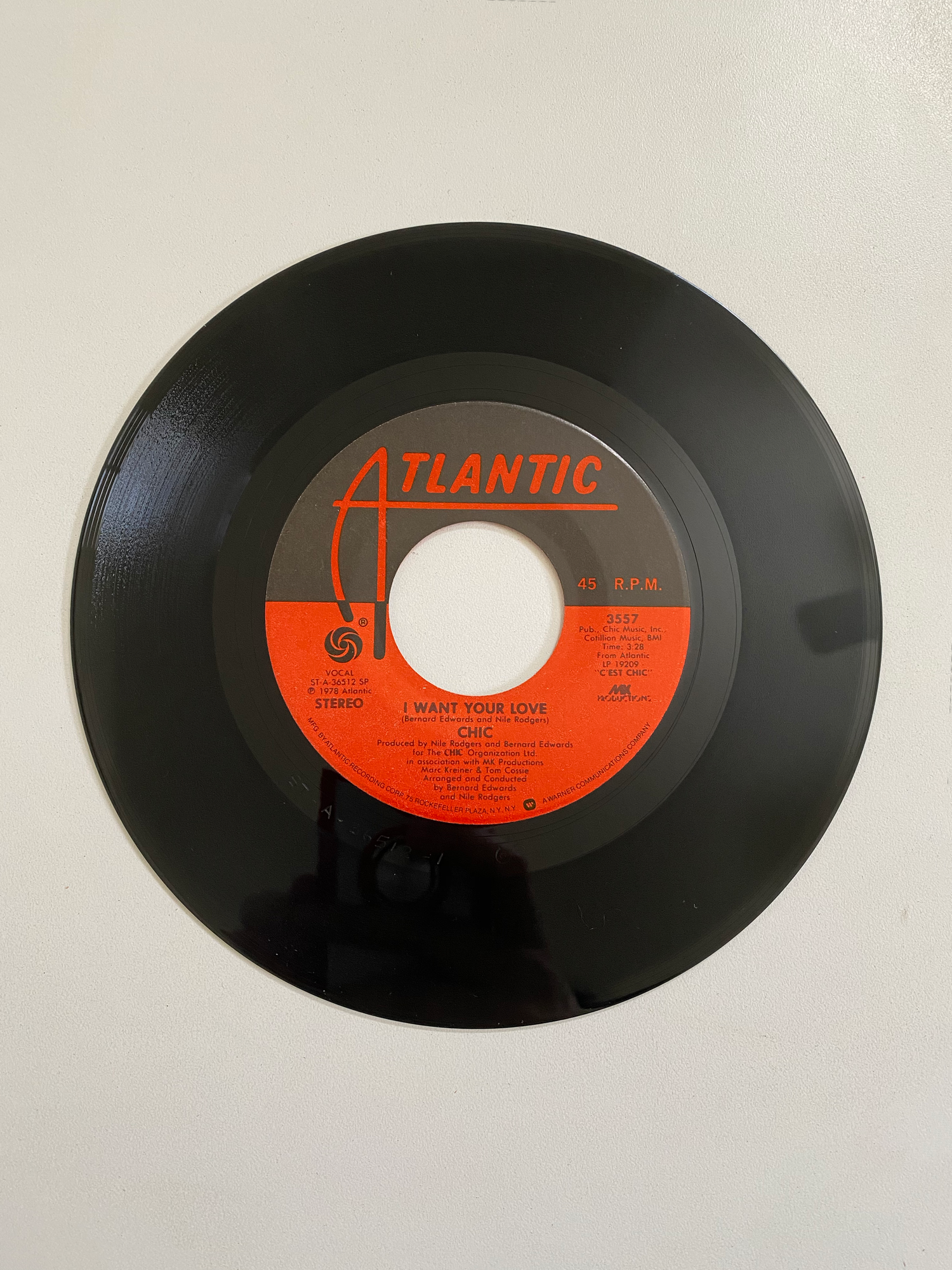 Chic - I Want Your Love | 45 The Vintedge Co.