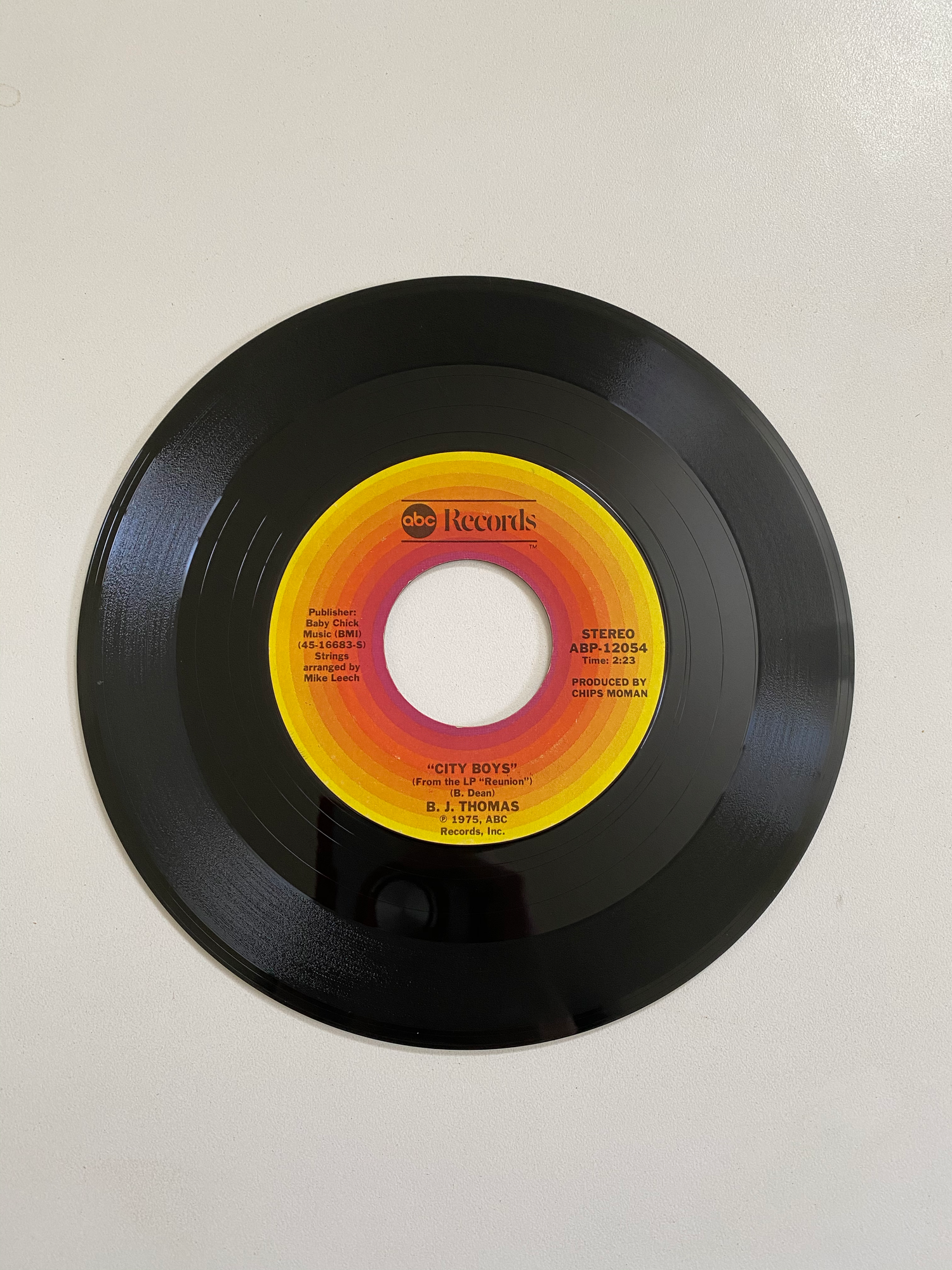 B.J. Thomas - (Hey Won't You Play) Another Somebody Done Somebody Wrong Song | 45 The Vintedge Co.