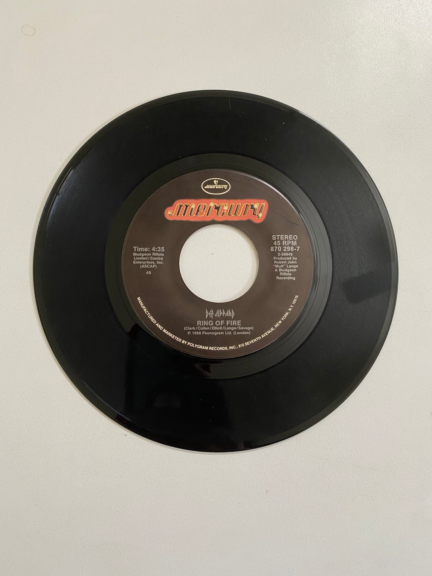 Def Leppard - Pour Some Sugar On Me (Edit) | 45 The Vintedge Co.