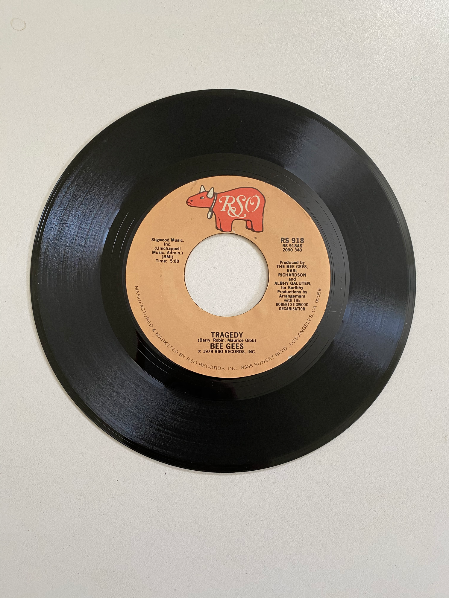 Bee Gees, The - Tragedy | 45 The Vintedge Co.