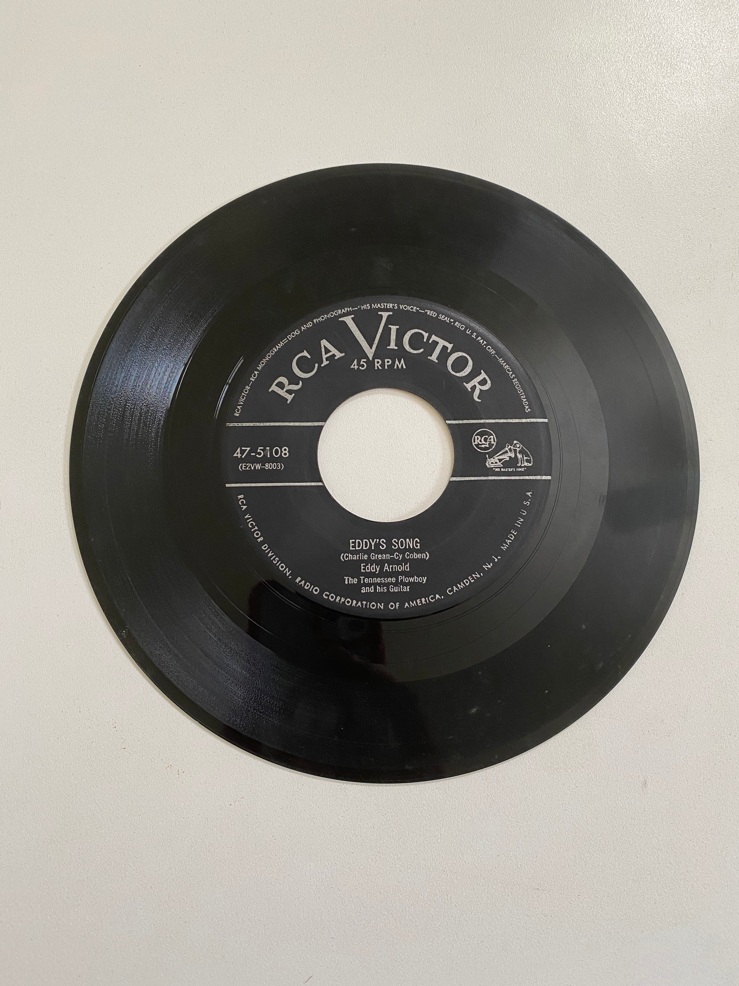 Eddy Arnold - Eddy's Song | 45 The Vintedge Co.