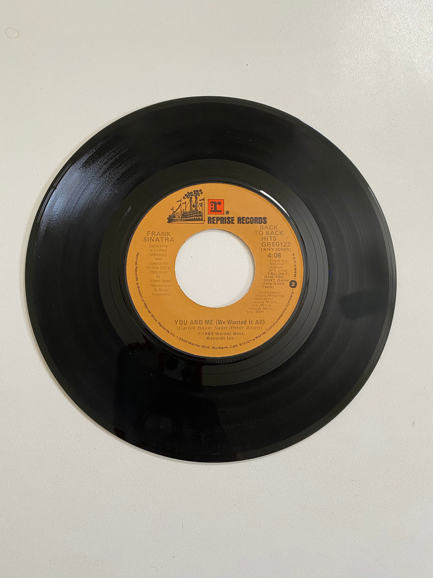Frank Sinatra - You and Me (We Wanted It All) | 45 The Vintedge Co.