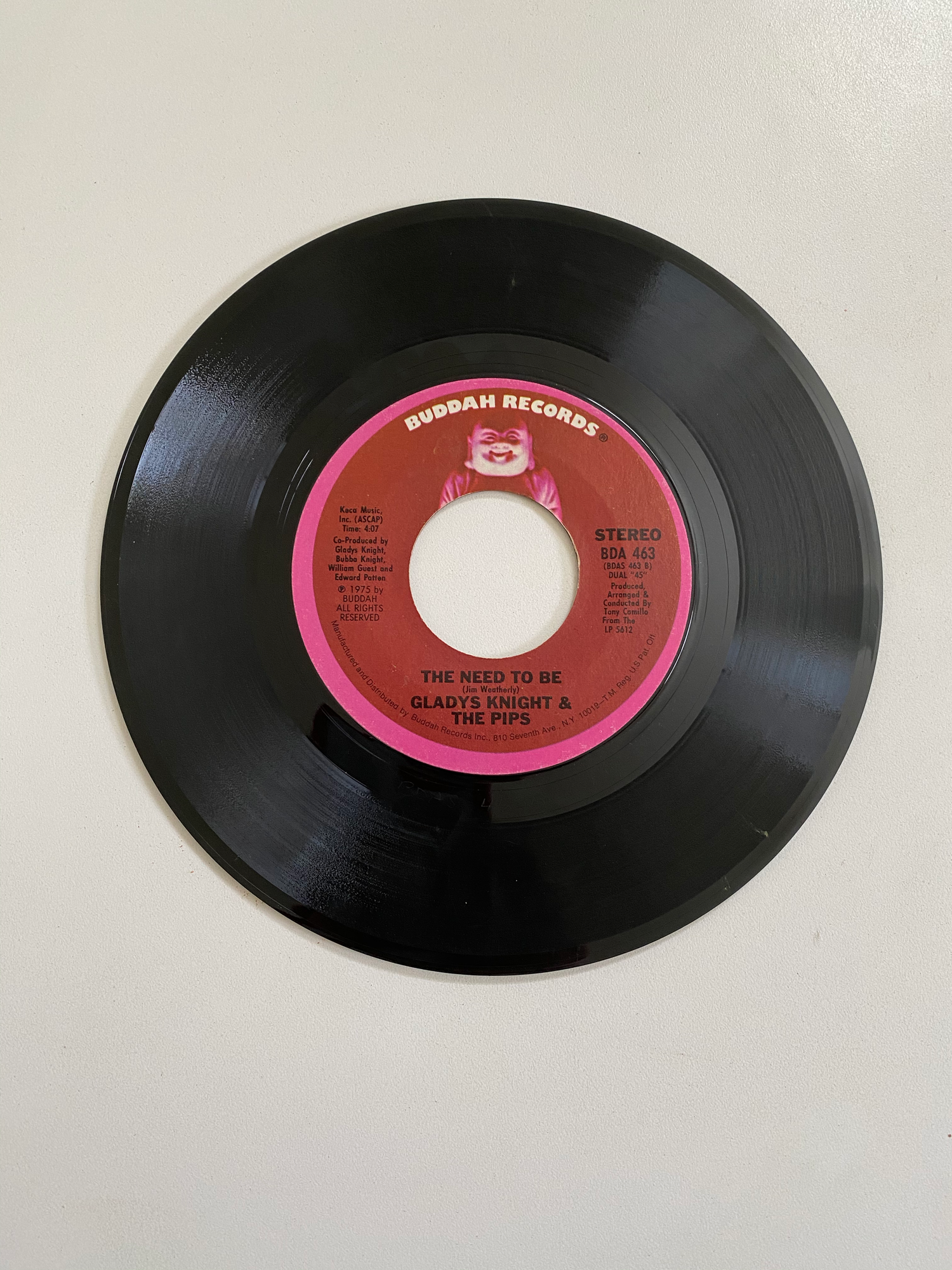 Gladys Knight and The Pips - The Way We Were/Try to Remember | 45 The Vintedge Co.