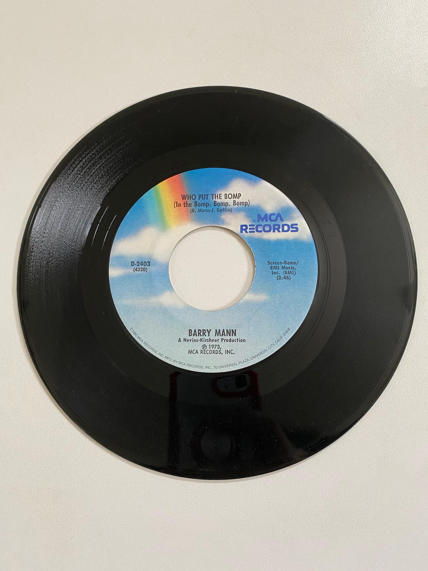 Brian Hyland - Sealed With a Kiss | 45 The Vintedge Co.