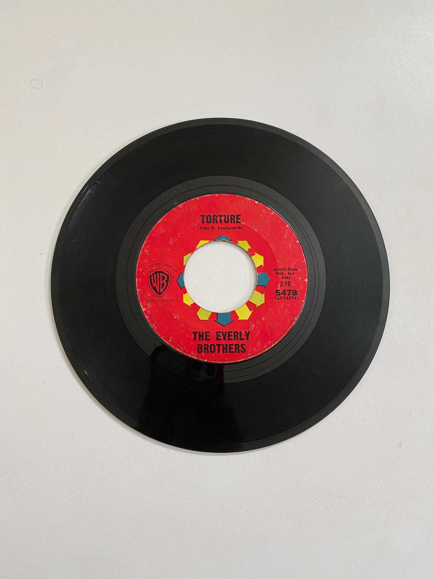 Everly Brothers, The - Torture | 45 The Vintedge Co.