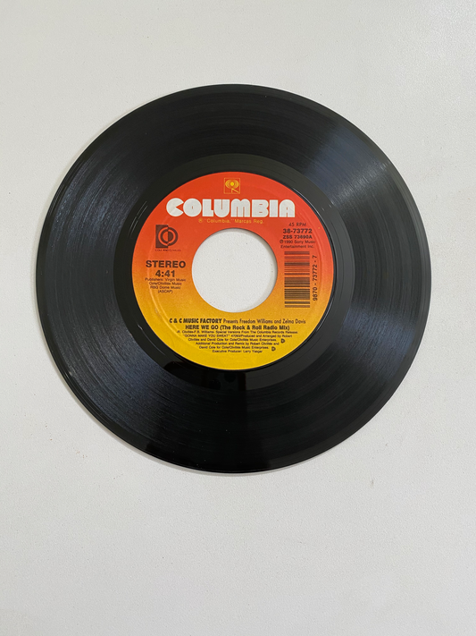 C & C Music Factory - Here We Go (The Rock & Roll Radio Mix) | 45 The Vintedge Co.