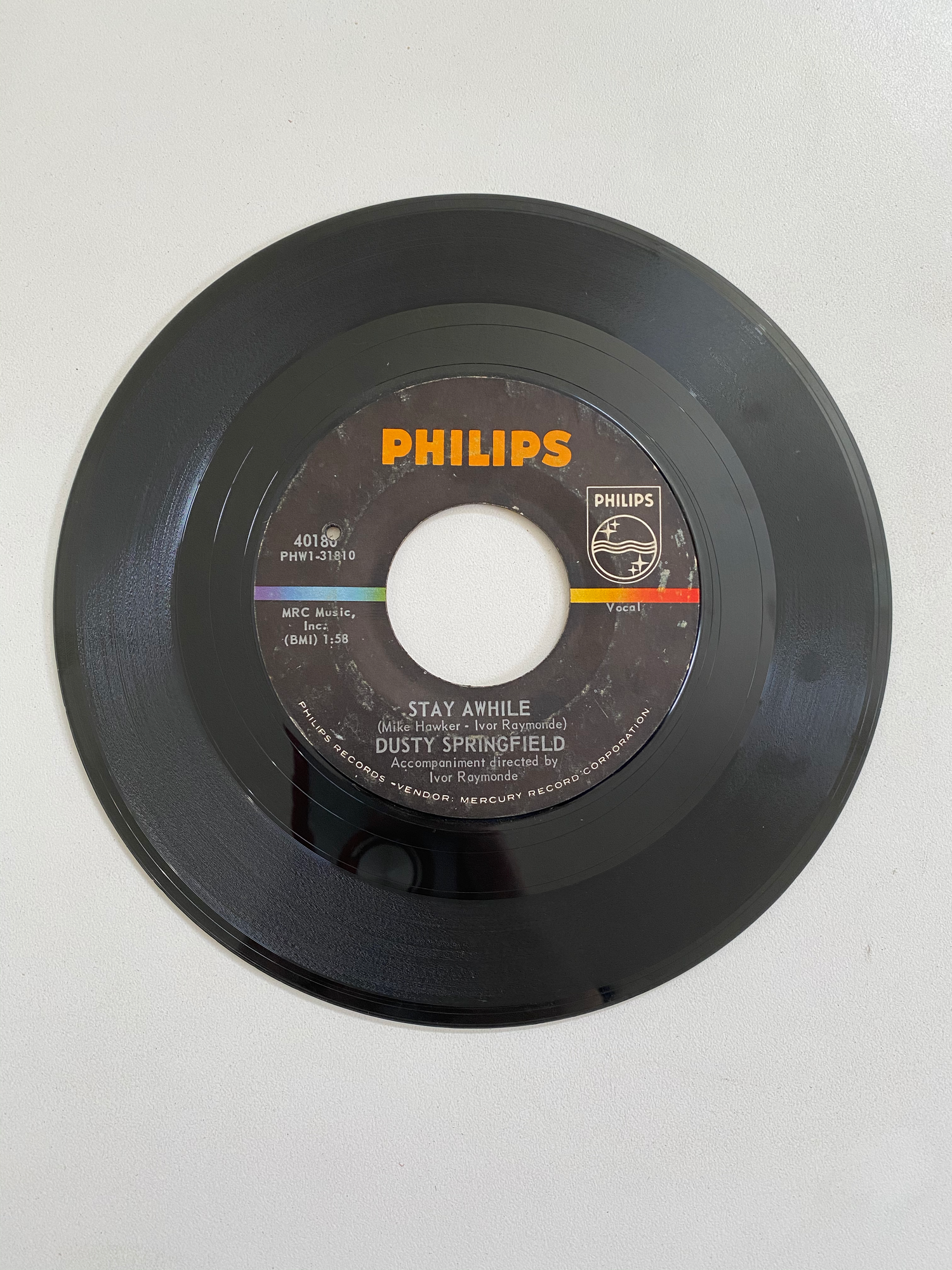 Dusty Springfield - Stay Awhile | 45 The Vintedge Co.