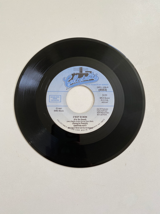 Eartha Kitt - C'est Si Bon (It's So Good) | 45 The Vintedge Co.