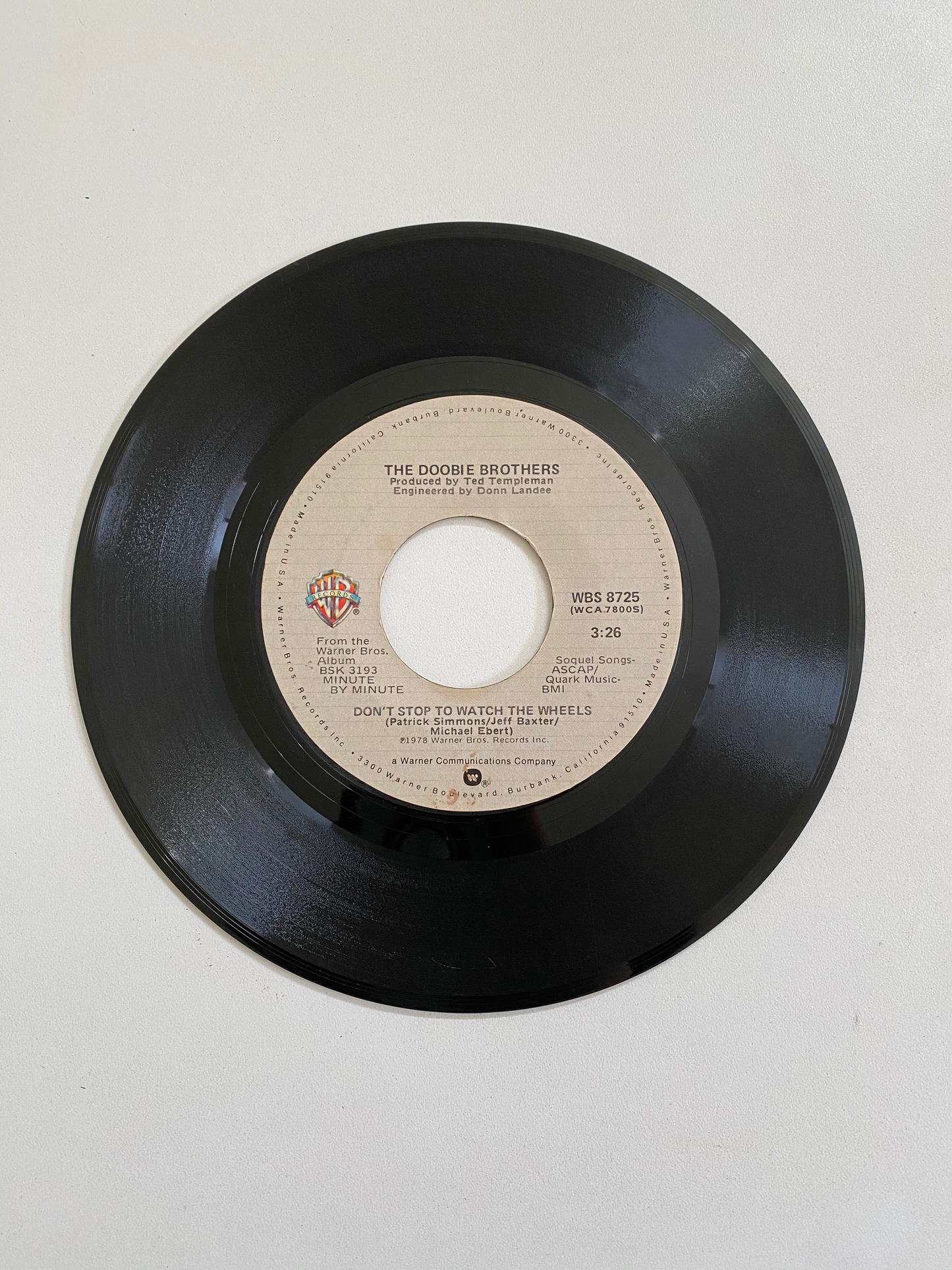 Doobie Brothers, The - What A Fool Believes | 45 The Vintedge Co.
