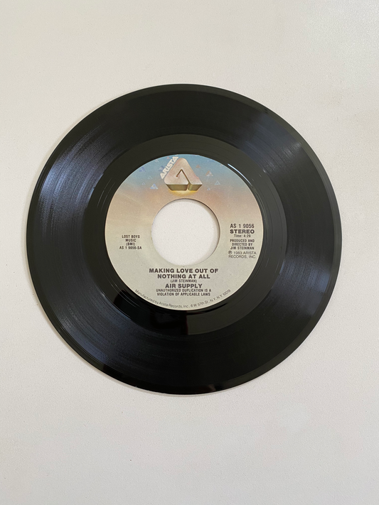 Air Supply - Making Love Out of Nothing At All | 45 The Vintedge Co.