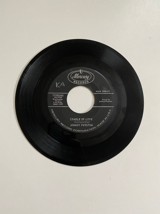 Johnny Preston - Cradle of Love | 45 The Vintedge Co.