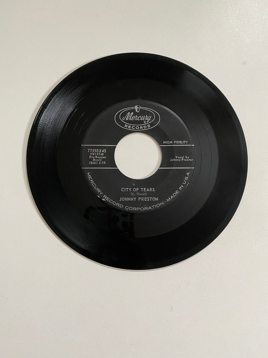 Johnny Preston - Cradle of Love | 45 The Vintedge Co.