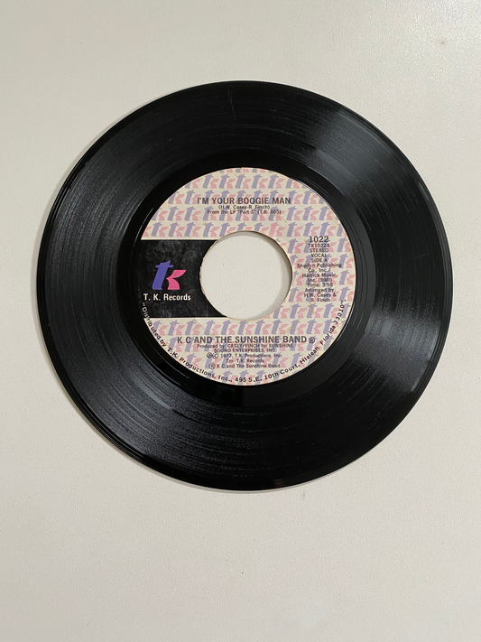 K.C. and The Sunshine Band - I'm Your Boogie Man | 45 The Vintedge Co.