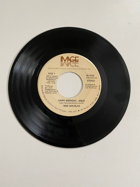 Mike Douglas - Happy Birthday Jesus | 45 The Vintedge Co.