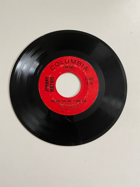 Johnny Mathis - Whoever You Are, I Love You | 45 The Vintedge Co.