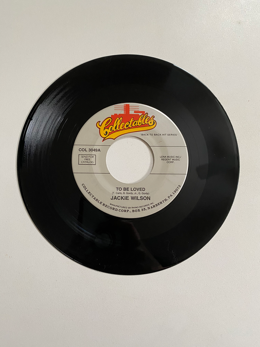 Jackie Wilson - To Be Loved | 45 The Vintedge Co.