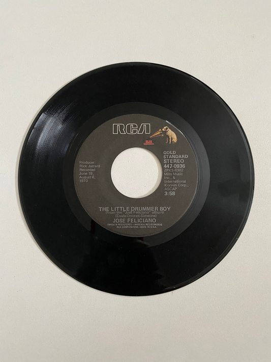 Jose Feliciano - The Little Drummer Boy | 45 The Vintedge Co.