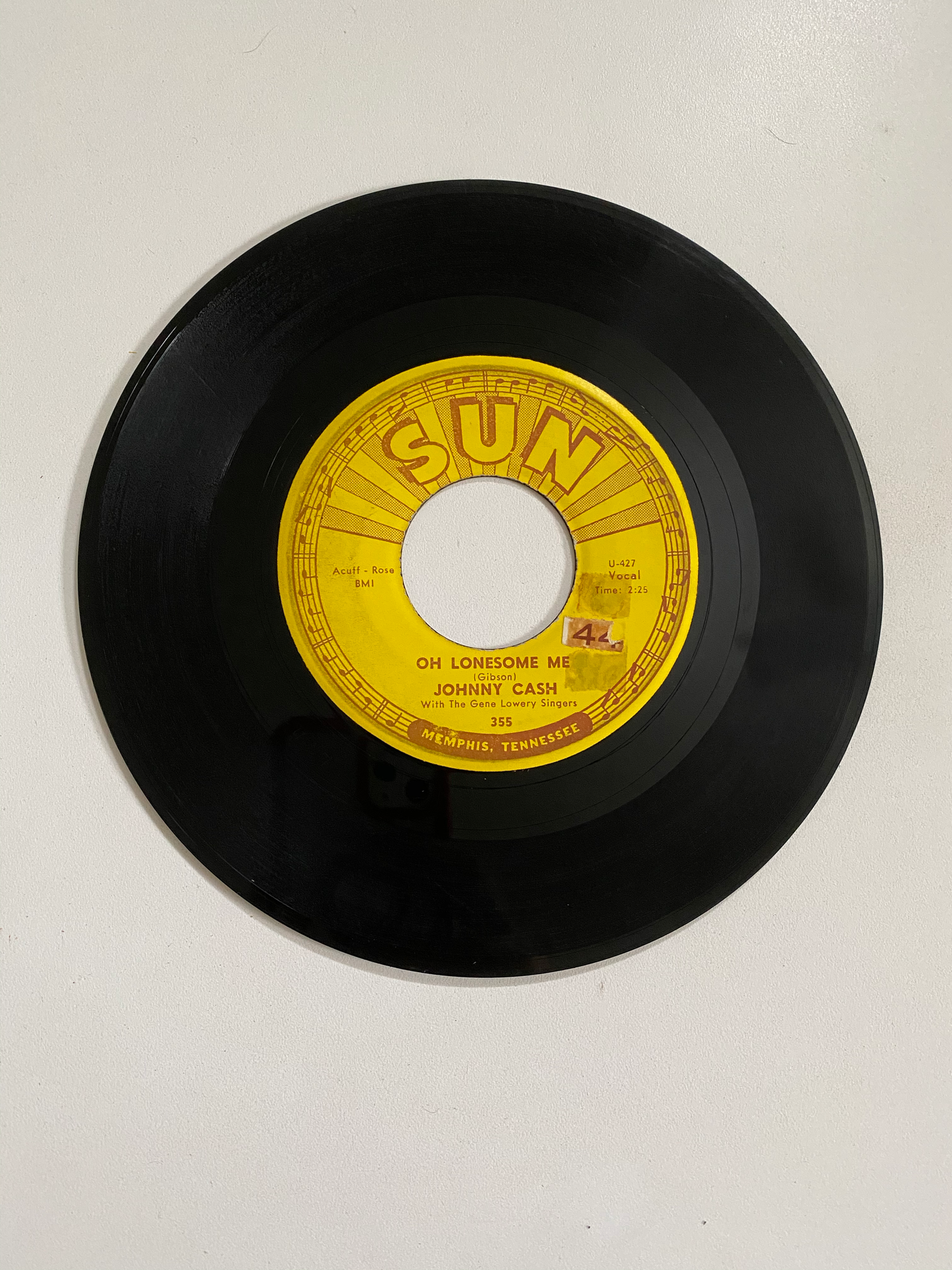 Johnny Cash - Oh Lonesome Me | 45 The Vintedge Co.