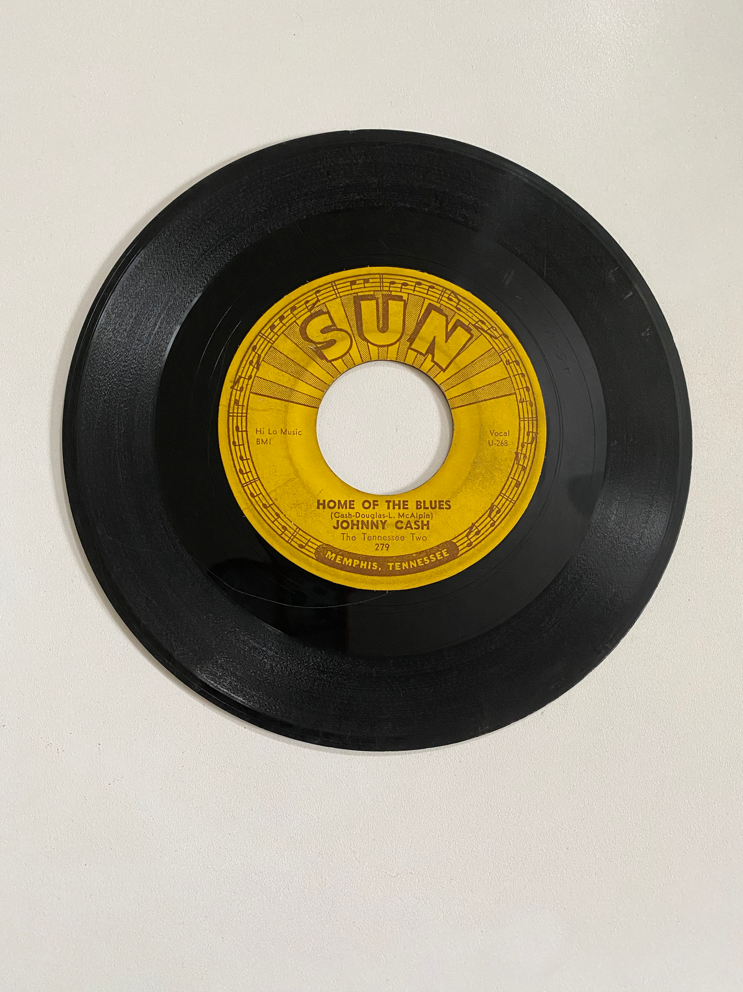 Johnny Cash - Home of The Blues | 45 The Vintedge Co.