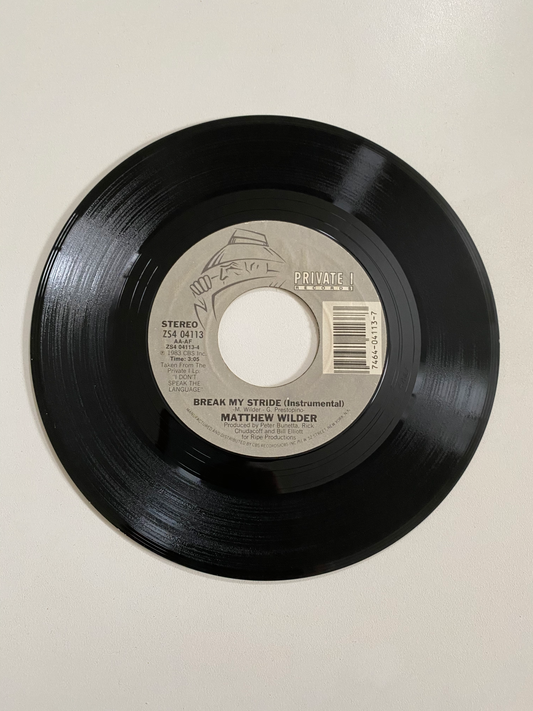 Matthew Strider - Break My Stride | 45 The Vintedge Co.