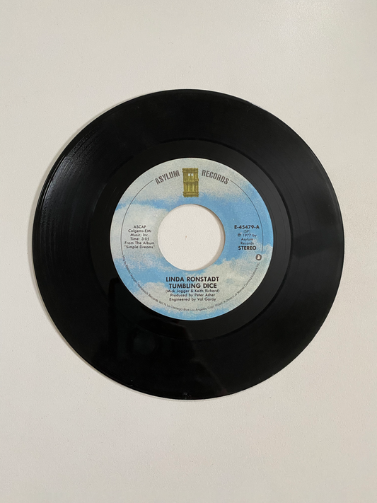 Linda Ronstadt - Tumbling Dice | 45 The Vintedge Co.