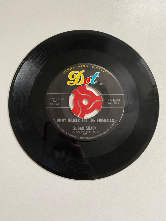 Jimmy Gilmer and The Fireballs - My Heart is Free | 45 The Vintedge Co.