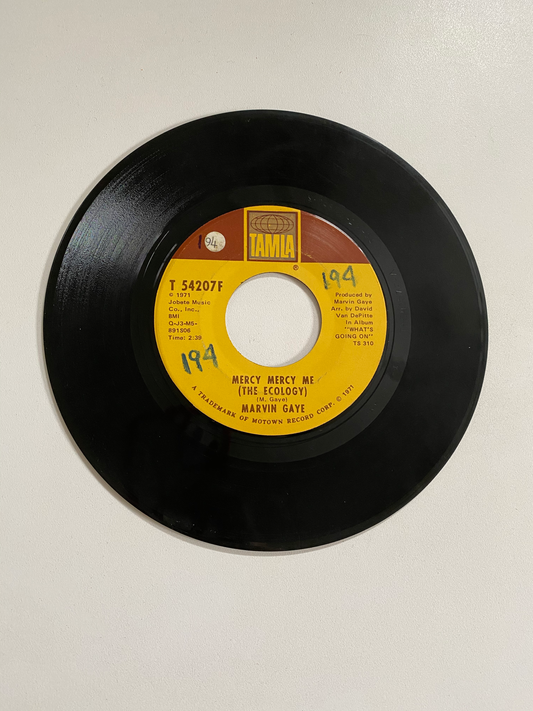 Marvin Gaye - Mercy Mercy Me (The Ecology) | 45 The Vintedge Co.
