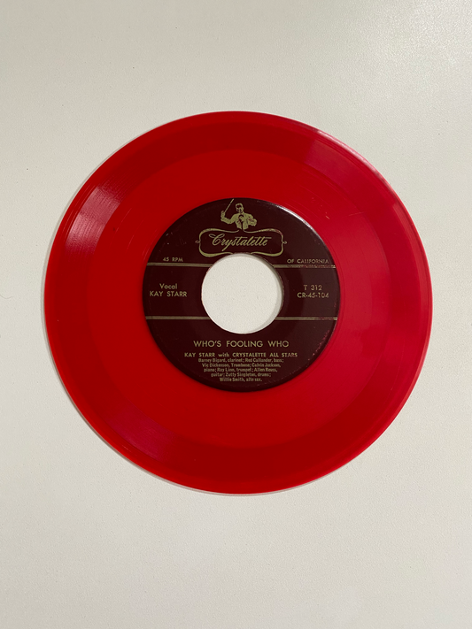 Kay Starr with Crystalette All Stars - All of Me | 45 The Vintedge Co.