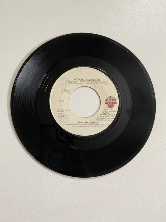 Michael Sembello - Summer Lovers | 45 The Vintedge Co.