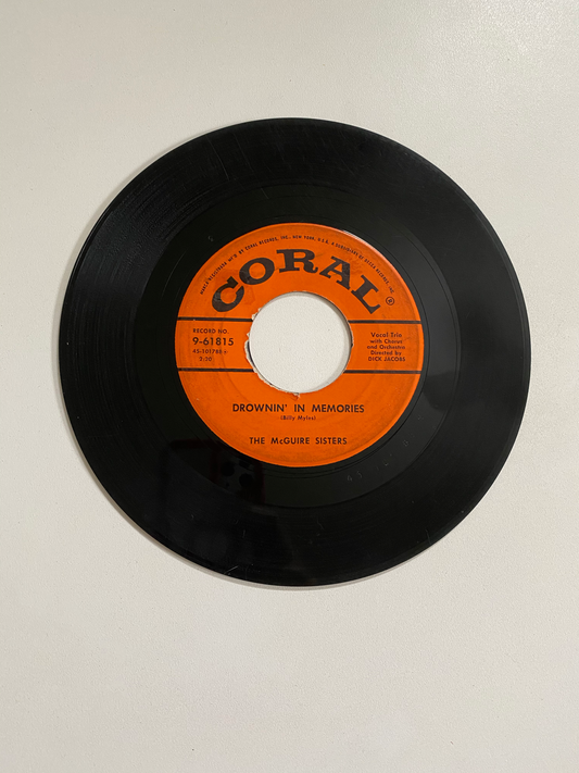 McGuire Sisters, The - Drownin' in Memories | 45 The Vintedge Co.