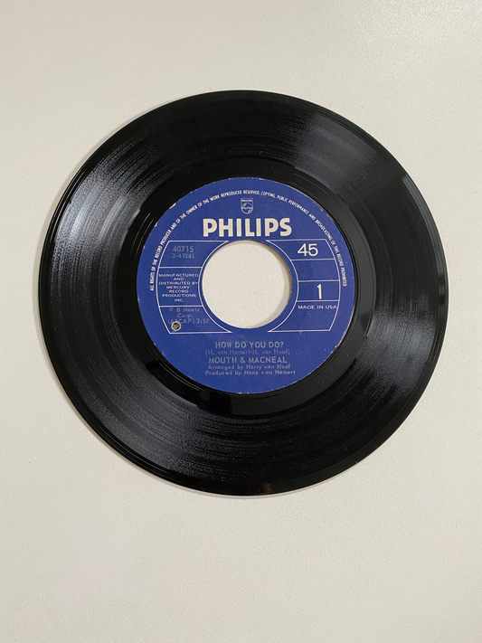 Mouth & MacNeal - How Do You Do? | 45 The Vintedge Co.