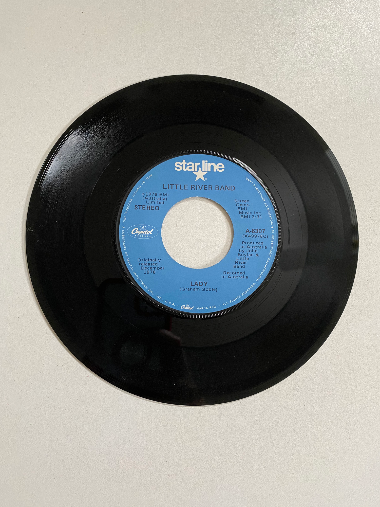 Little River Band - Lonesome Loser | 45 The Vintedge Co.