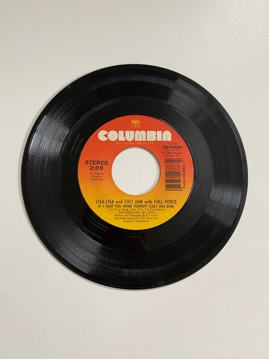 Lisa Lisa and Cult Jam With Full Force - I Wonder If I Take You Home | 45 The Vintedge Co.