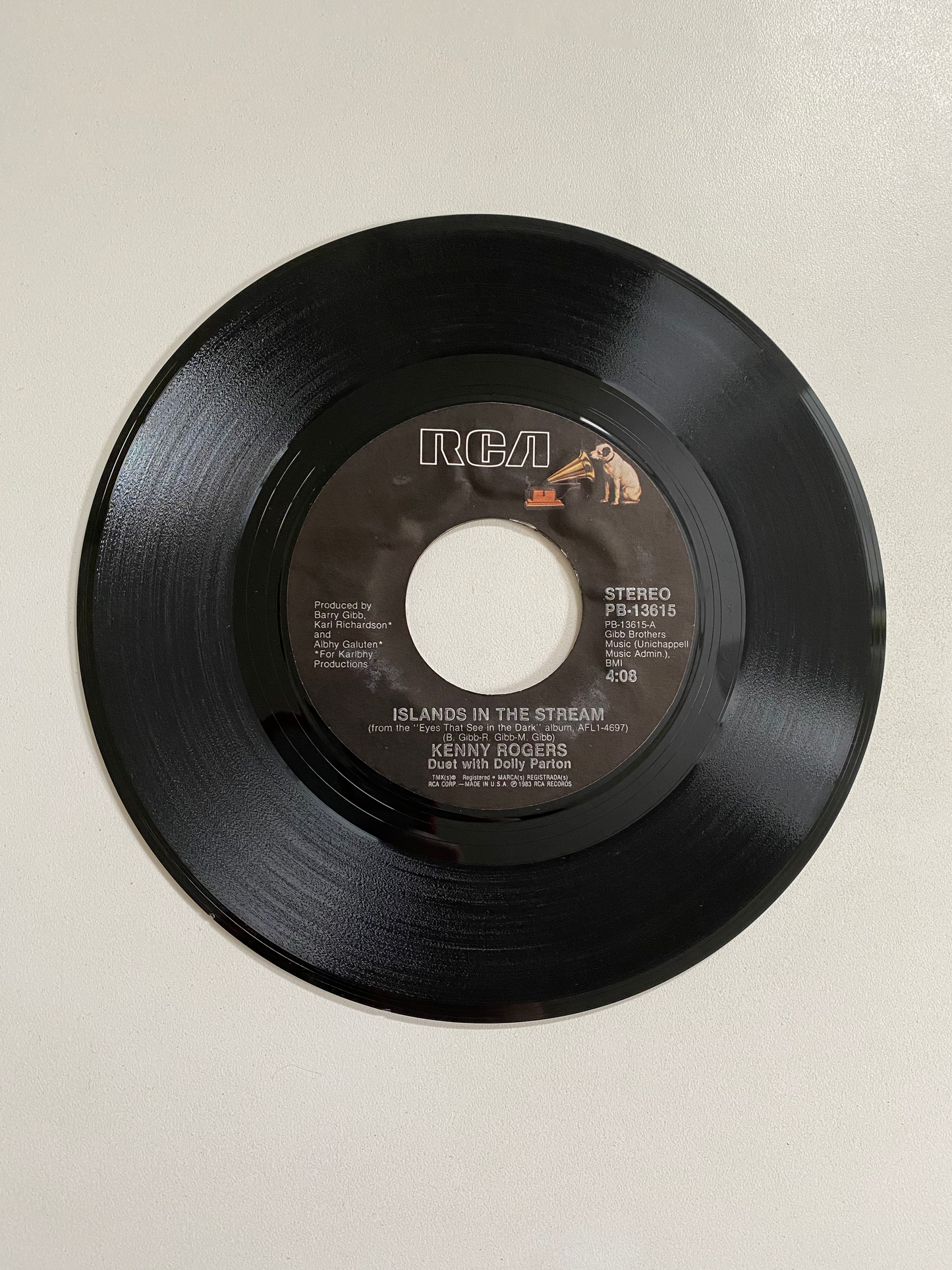 Kenny Rogers and Dolly Parton - Islands in the Stream | 45 The Vintedge Co.