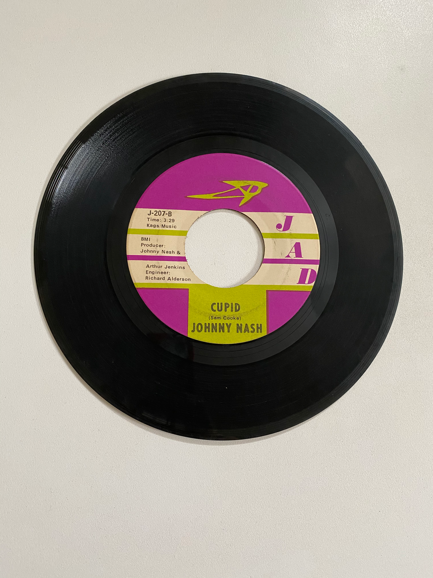 Johnny Nash - Hold Me Tight | 45 The Vintedge Co.