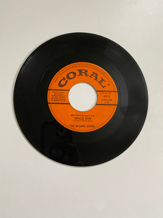 McGuire Sisters, The - Will There Be Space In A Space Ship | 45 The Vintedge Co.