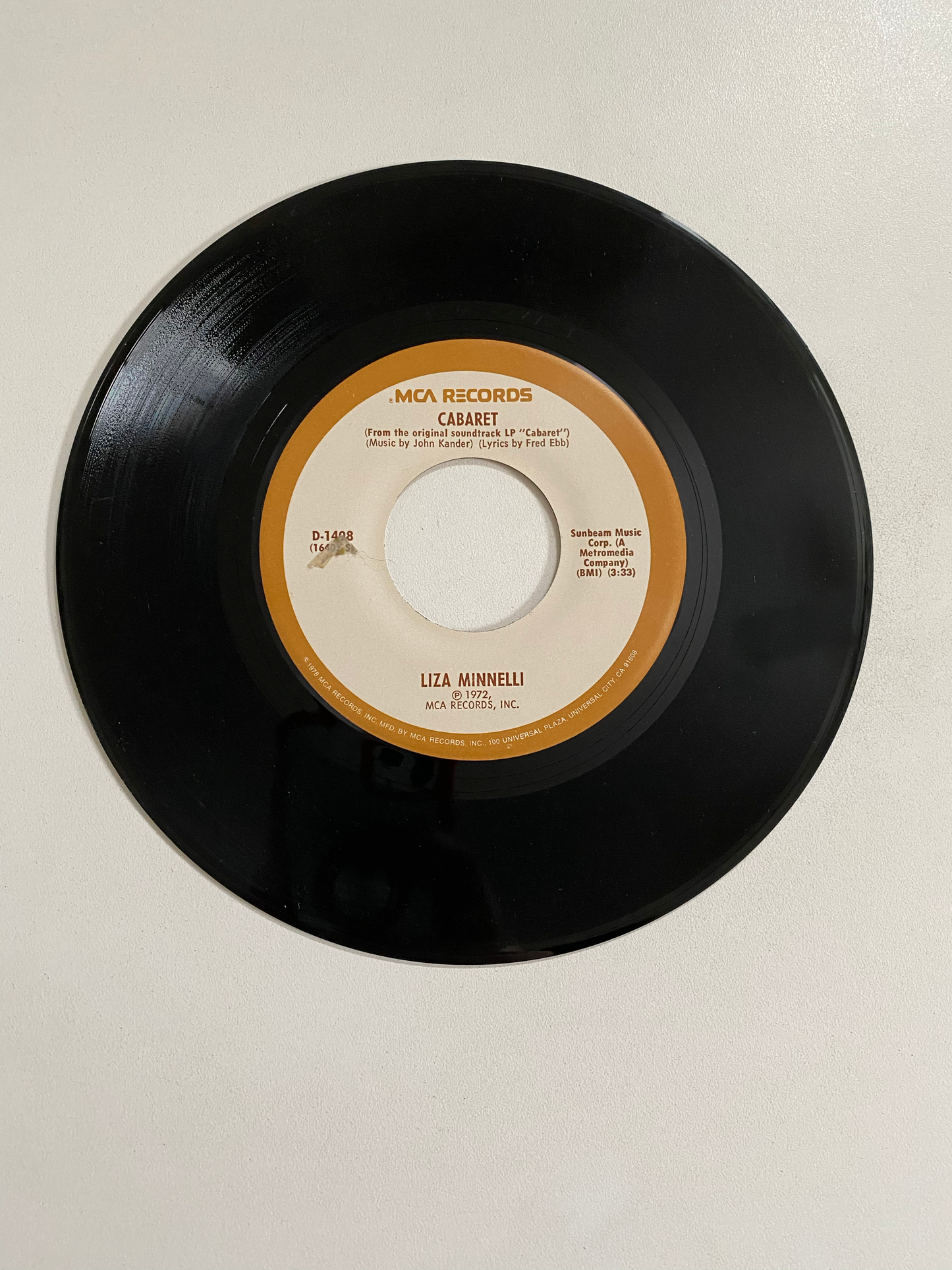 Liza Minnelli - Maybe This Time | 45 The Vintedge Co.