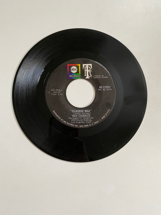 Ray Charles - Claudie Mae | 45 The Vintedge Co.