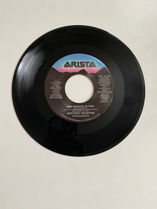 Whitney Houston - One Moment In Time | 45 The Vintedge Co.