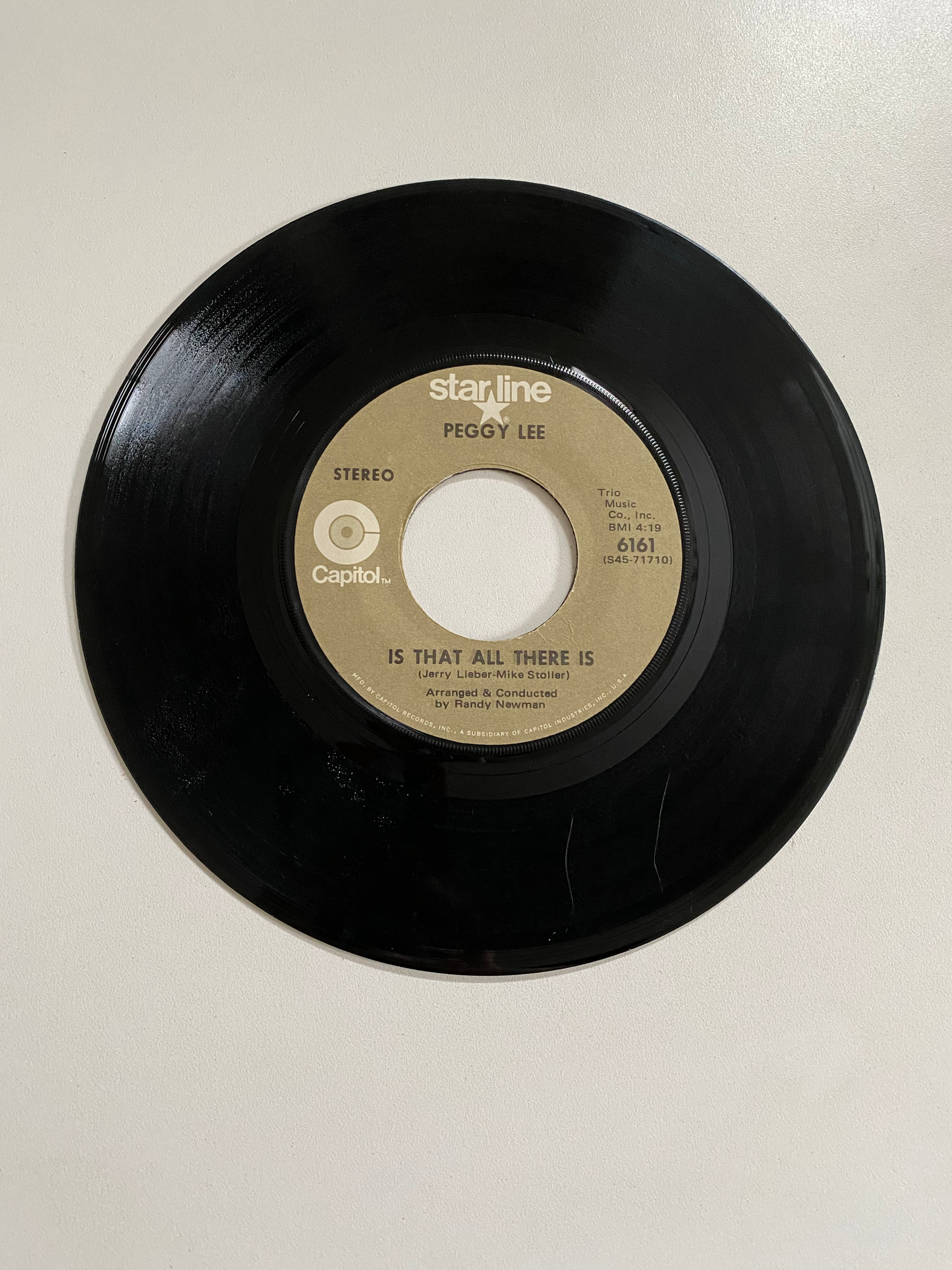 Peggy Lee - Is That All There Is | 45 The Vintedge Co.