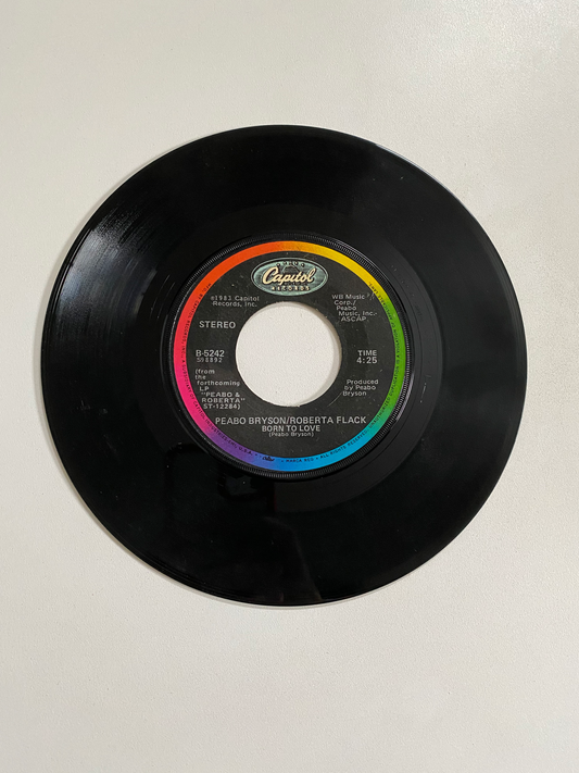 Peabo Bryson and Roberta Flack - Tonight I Celebrate My Love | 45 The Vintedge Co.