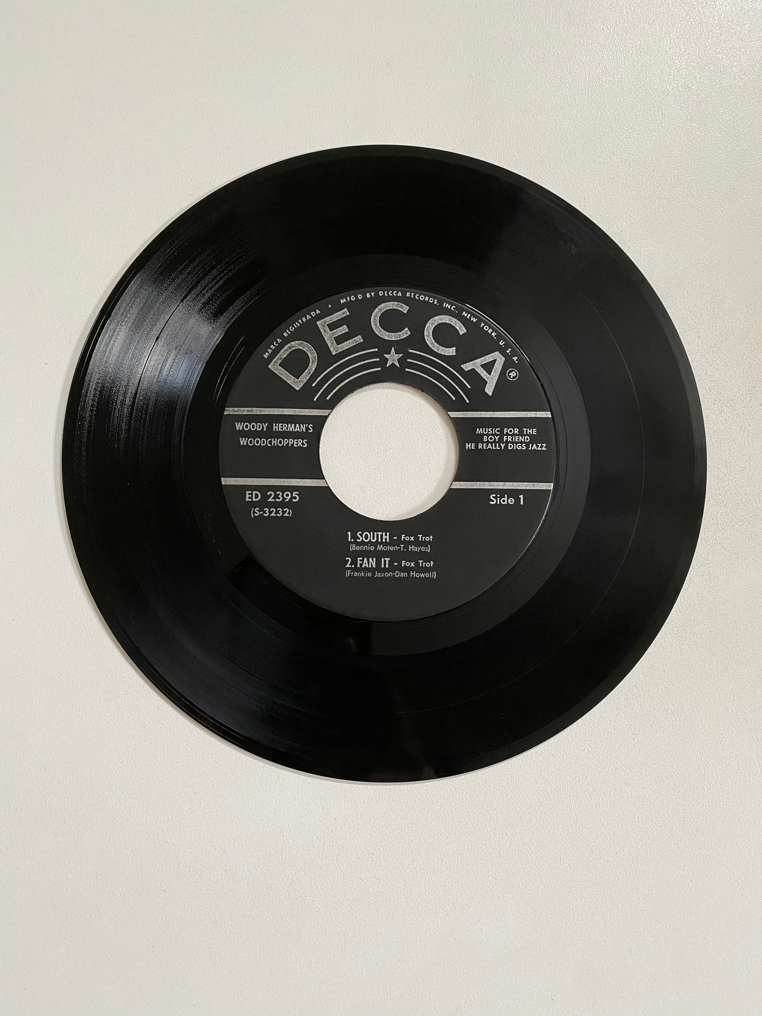 Woody Herman's Woodchoppers - South | 45 The Vintedge Co.