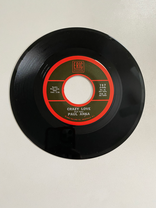 Paul Anka - It's Time to Cry | 45 The Vintedge Co.