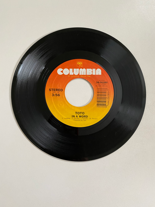 Toto - I'll Be Over You | 45 The Vintedge Co.