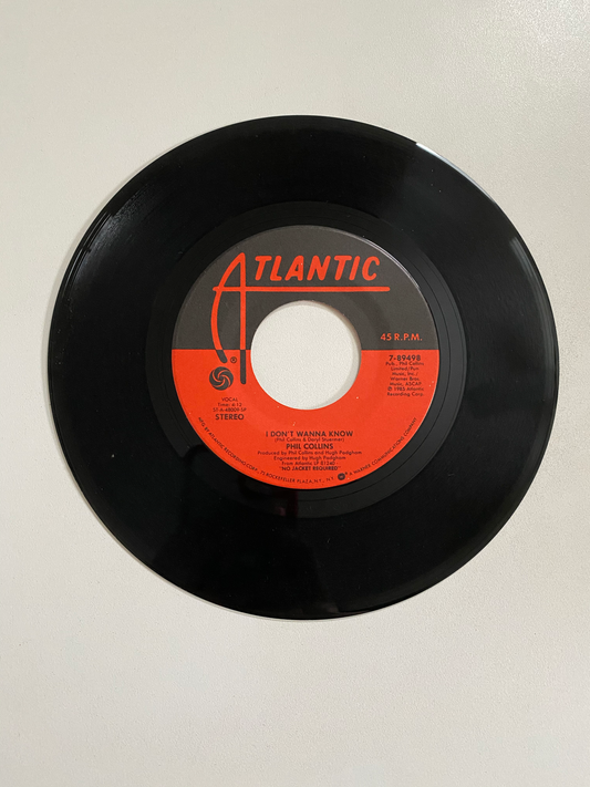 Phil Collins and Marilyn Martin - Separate Lives (Love Theme from White Nights) | 45 The Vintedge Co.