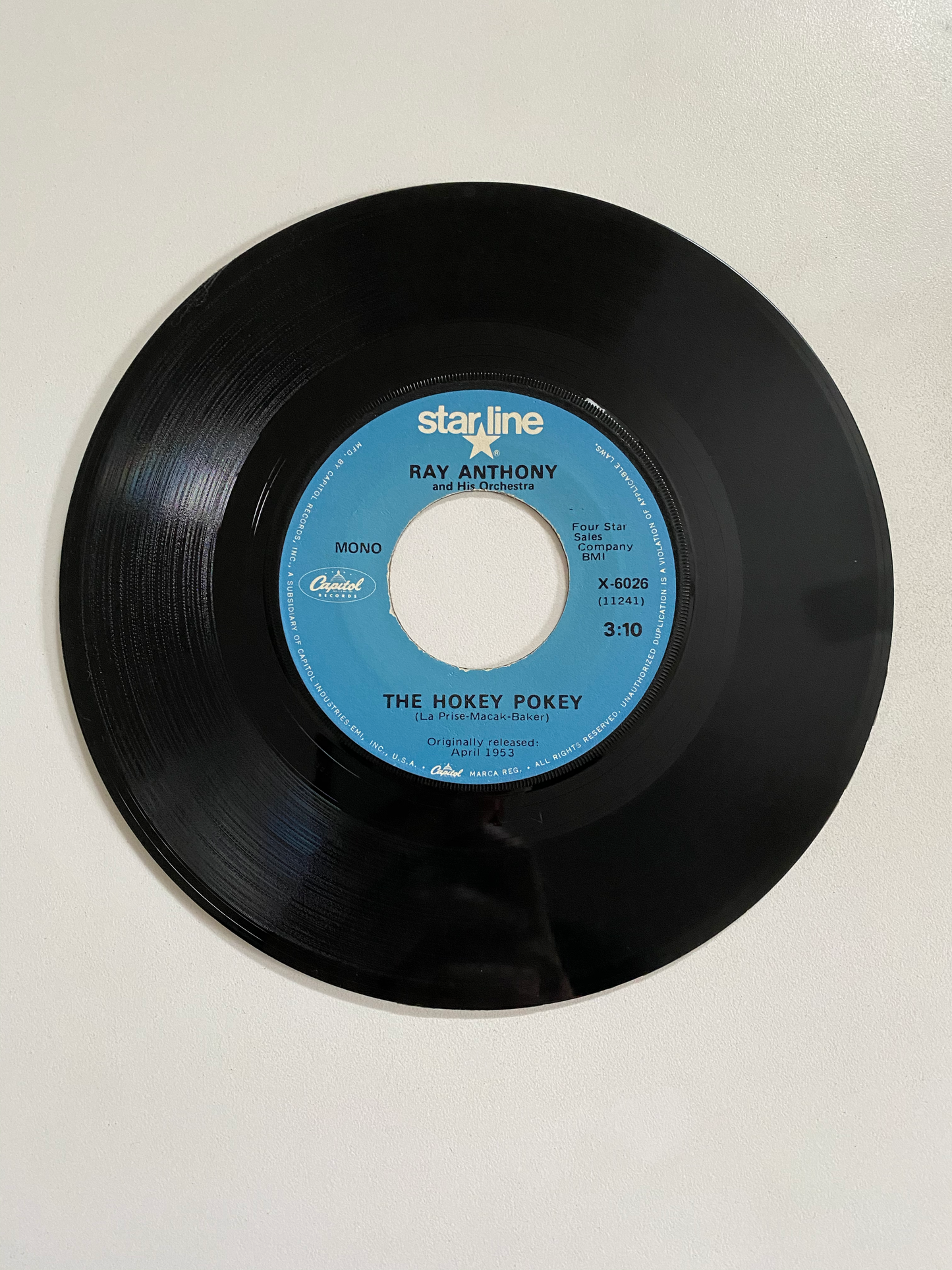 Ray Anthony and his Orchestra - The Bunny Hop | 45 The Vintedge Co.
