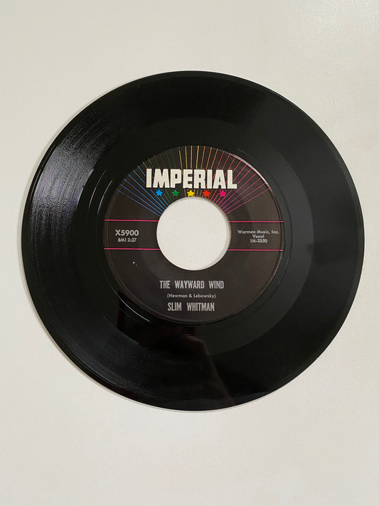 Slim Whitman - The Wayward Wind | 45 The Vintedge Co.